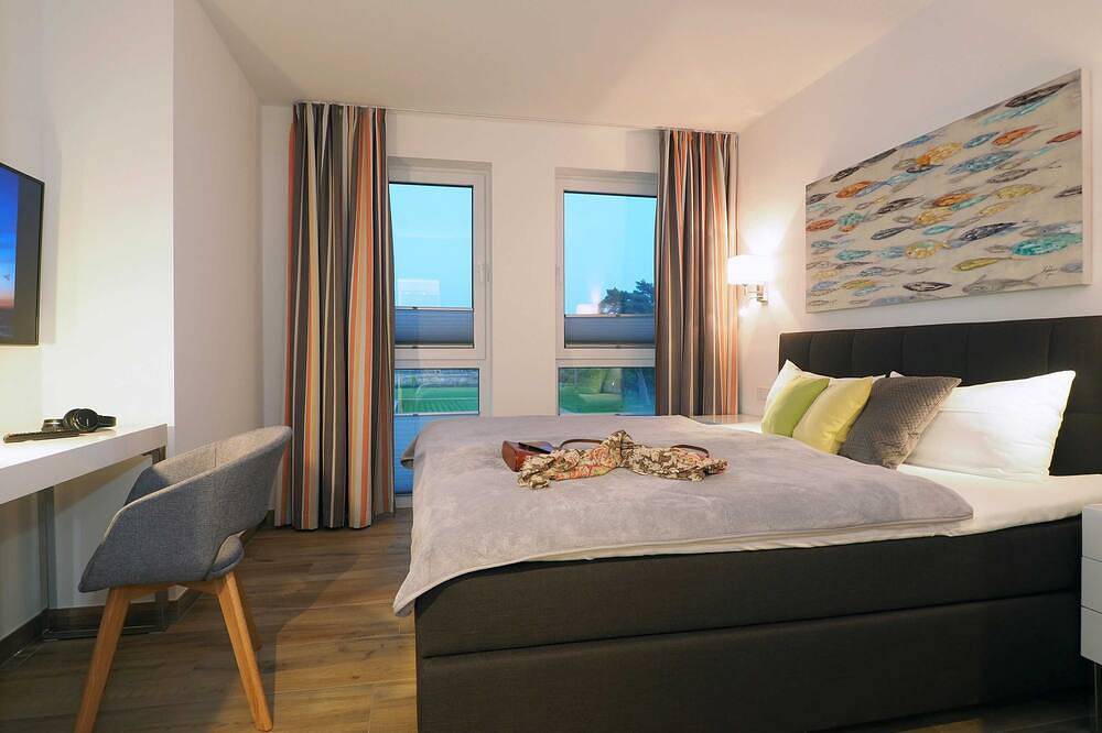 Ganze Wohnung, Apartment Aquamarin mit Penthouseflair - Oase am Haff - Aquamarin (5-5) in Zirchow, Usedom