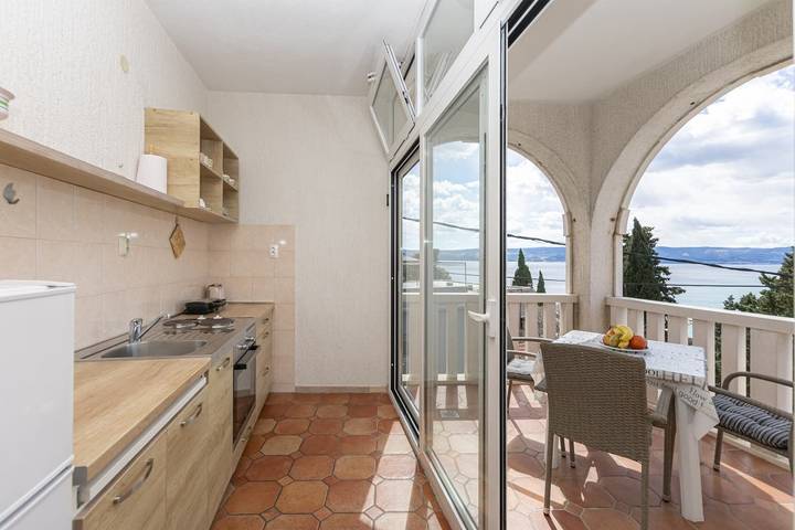 Ferienwohnung für 3 Personen, mit Haustier in Omis