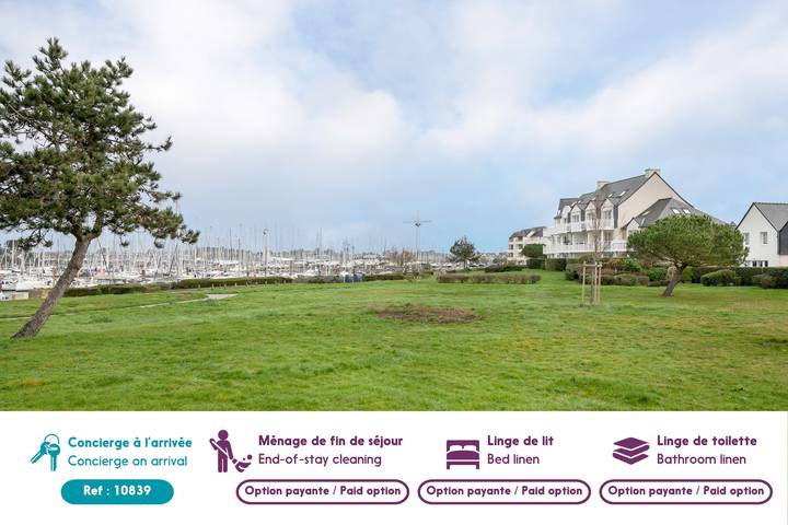 Location de vacances pour 6 personnes, avec jardin ainsi que piscine et terrasse, adapté aux familles dans Port du Crouesty - 2