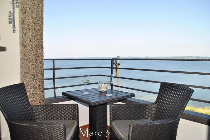 Ferienwohnung für 2 Personen, mit Balkon und Garten sowie Seeblick und Ausblick in Schausende - 2