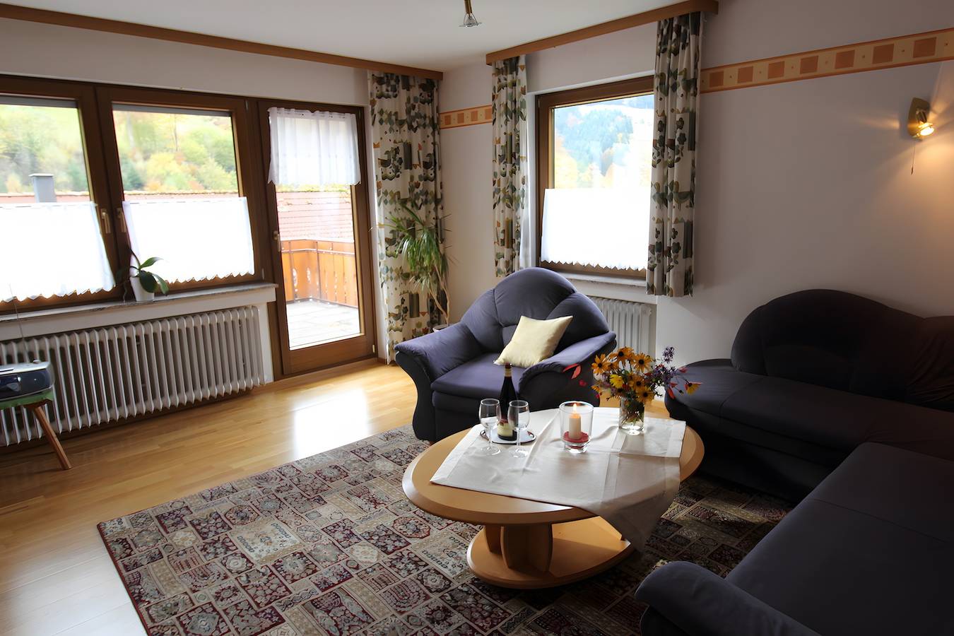 Ganze Wohnung, Ferienwohnung 'Typ B, 74qm' mit Bergblick, Gemeinschaftsgarten und Wlan in Bad Rippoldsau-Schapbach, Mittlerer Schwarzwald