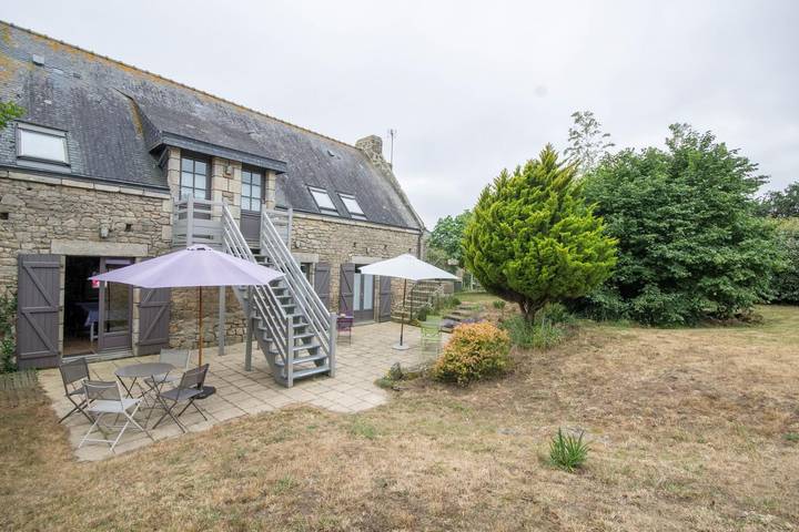 Gîte pour 4 personnes, avec terrasse et jardin, animaux acceptés à Erdeven