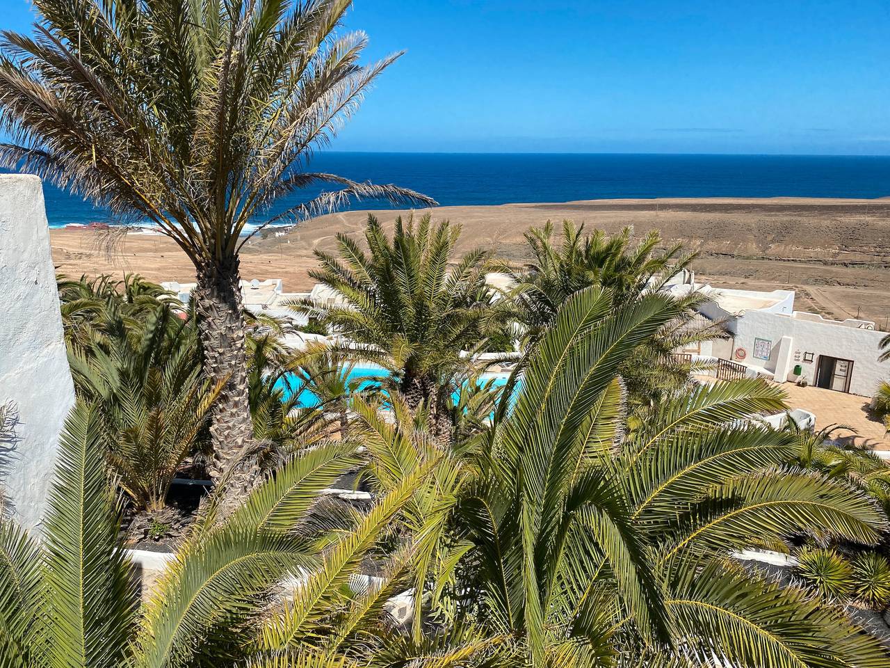 Apartamento entero, Apartamento vacacional 'Sonneninsel Fuerteventura' con vistas al mar, piscina comunitaria y Wi-Fi in Betancuria, Fuerteventura