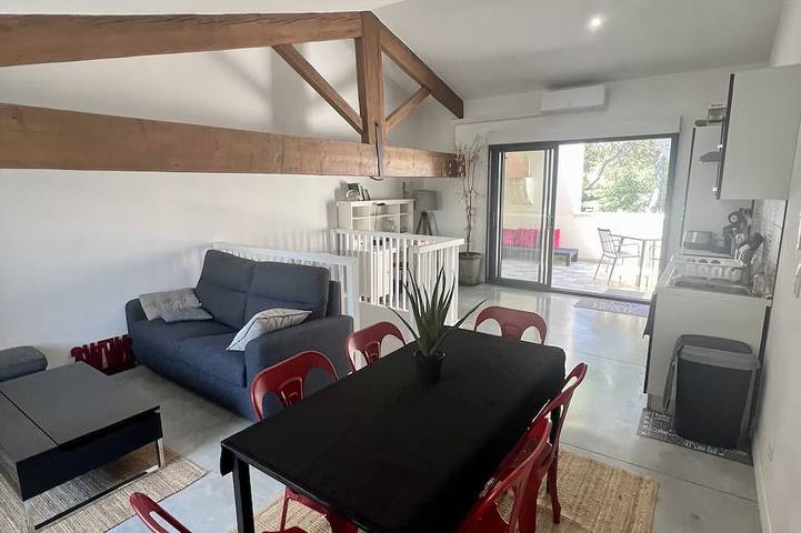 Appartement de vacances pour 6 personnes, avec terrasse à Lattes