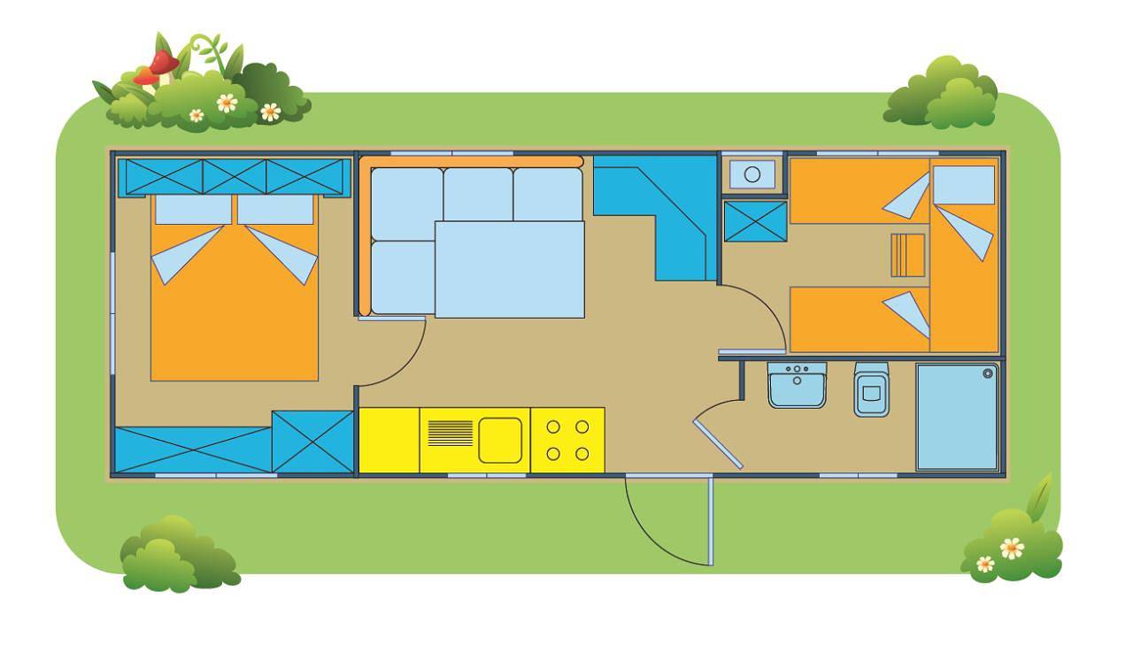 Casa vacanza per 6 persone con piscina in Peschiera del Garda, Prealpi Gardesane