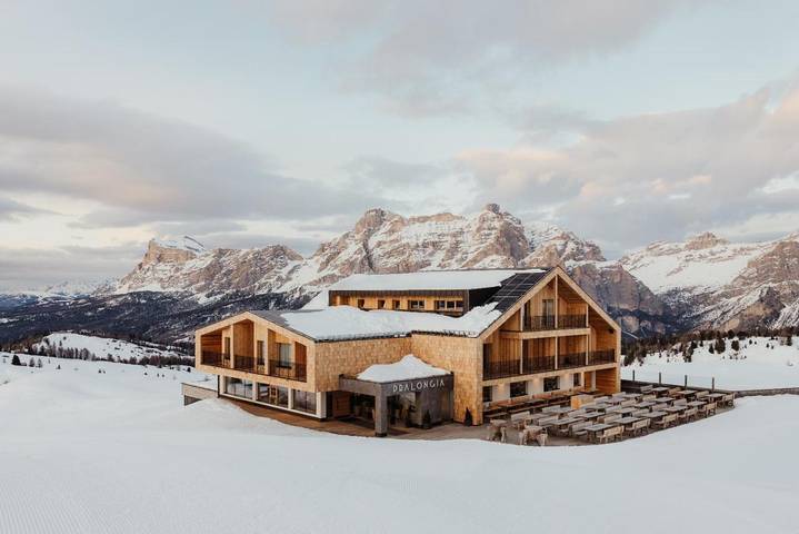 Chalet für 4 Personen, mit Ausblick und Garten sowie Sauna in Alta Badia
