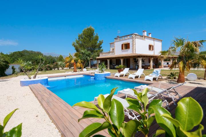 Finca mit Hund für 9 Personen, mit Balkon in Pollença - 3