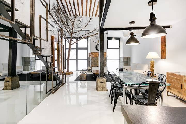 Loft per 7 persone, con animali domestici a Madrid