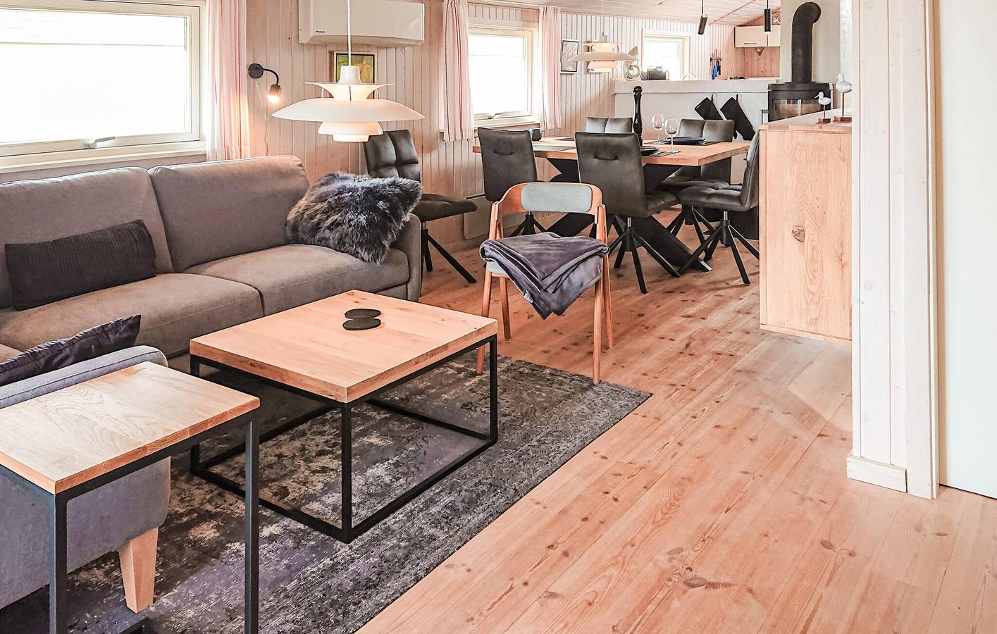 Feriehus for 6 personer med terrasse in Årgab, Holmsland Klit