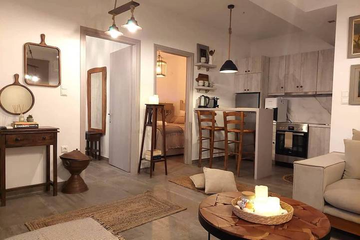 Appartement de vacances pour 4 personnes, avec Terrasse et Jardin