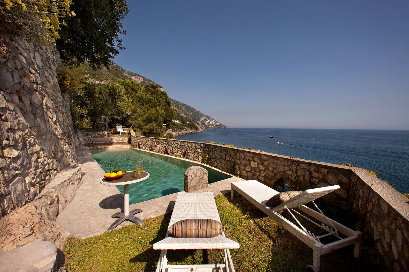 Villa Torre Sponda Private Beach in Positano, Costa Amalfitana