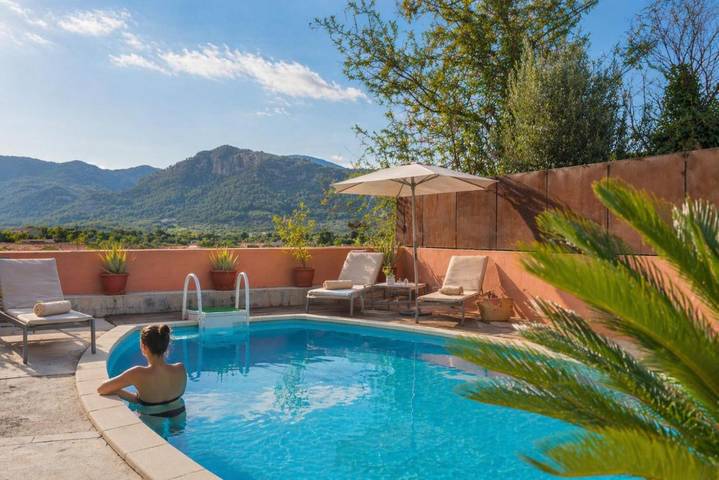Hotel für 2 Personen, mit Terrasse und Garten sowie Pool und Ausblick