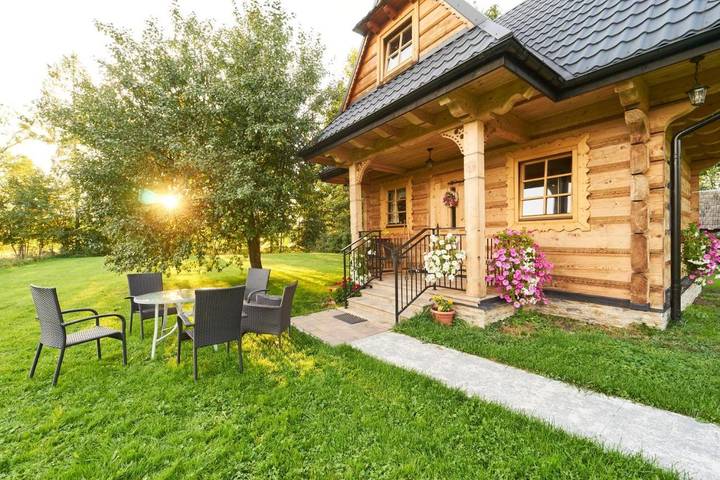 Apartament wakacyjny dla 8 osób, z Taras i Ogród oraz Widok w Chochołów