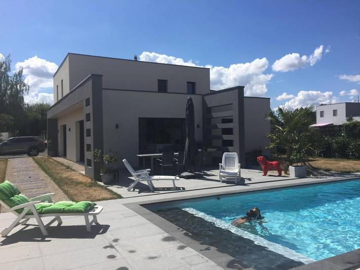 Location de vacances pour 11 personnes, avec piscine ainsi que jardin et jacuzzi à Amboise - 4