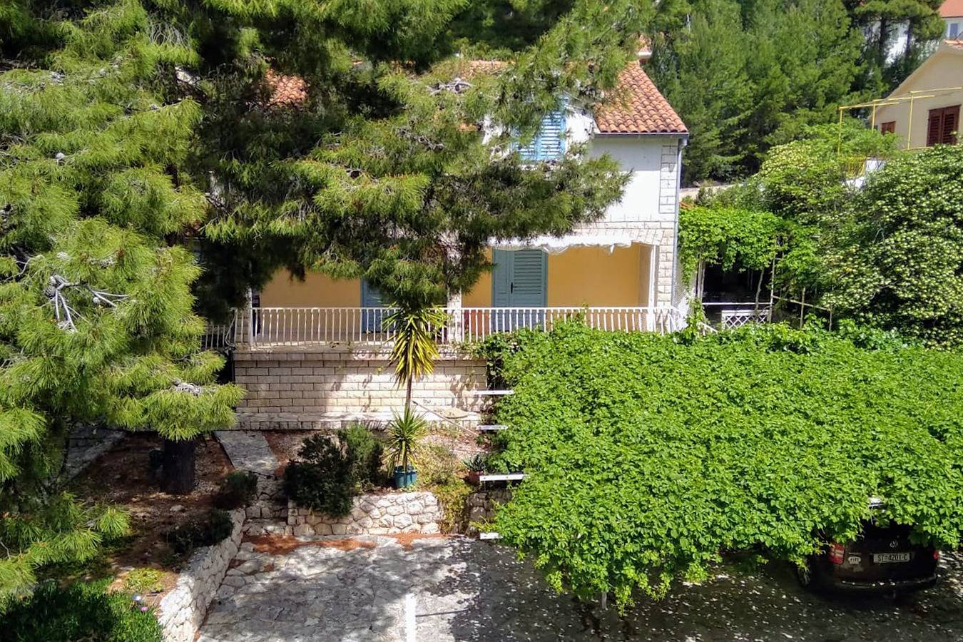 Ganze Wohnung, 2-Zimmer-Ferienwohnung mit Terrasse Ivan Dolac, Hvar A-8711-c in Hvar
