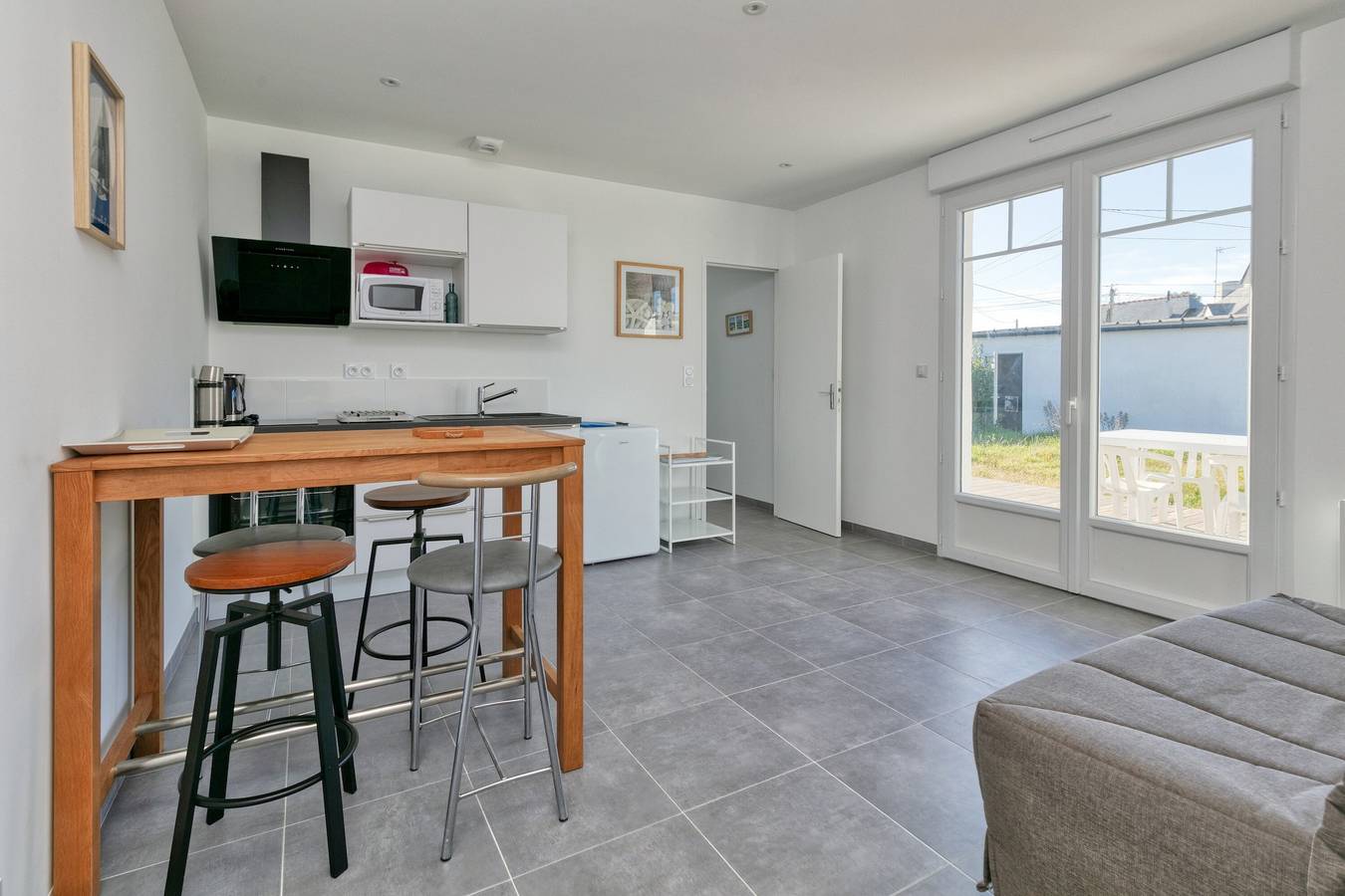 Villa 'La Bleue À 350m De La Mer' mit Wi-Fi in Batz-sur-Mer, Côte d'Amour