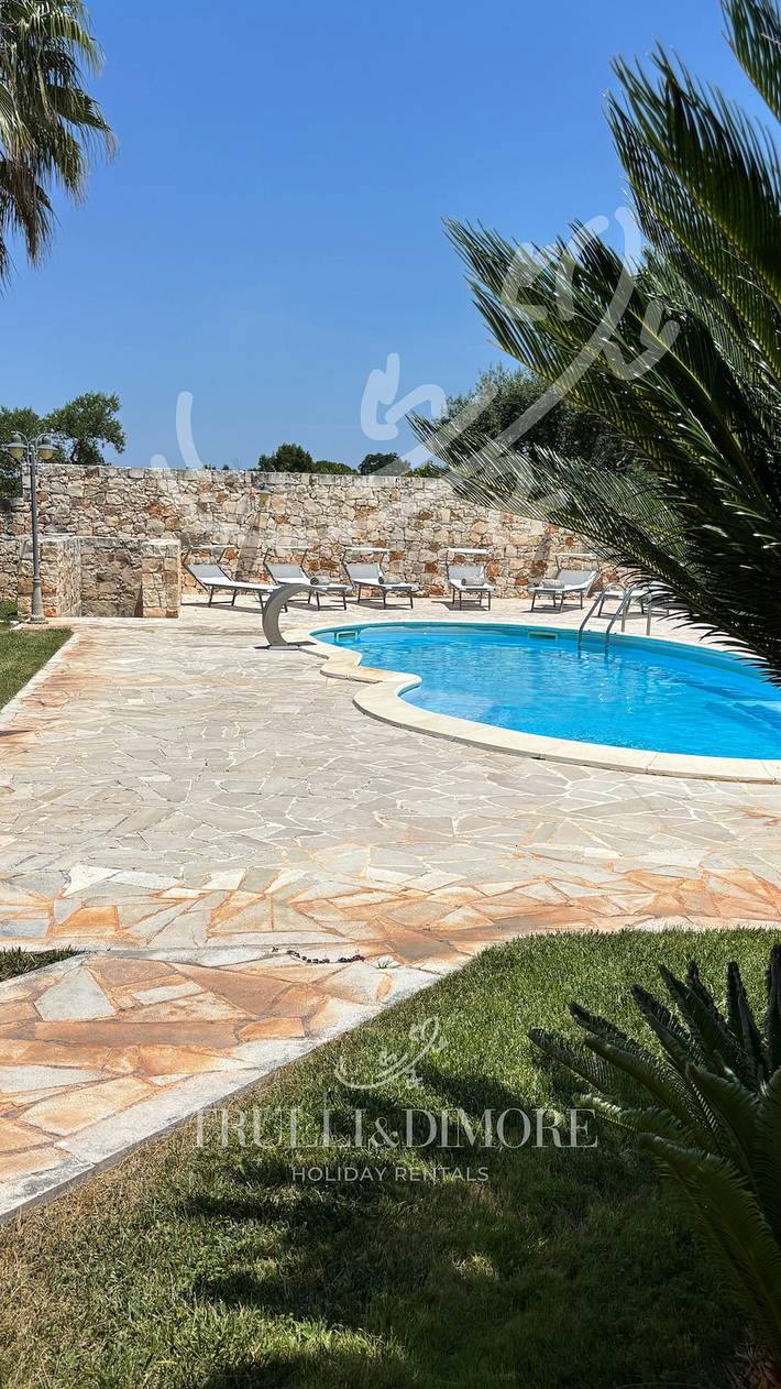 Location de vacances pour 6 personnes, avec jardin, animaux acceptés à Castellana Grotte - 3