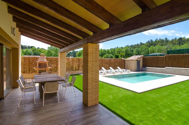 Casa rural para 8 personas, con jardín en Vidreras - 3