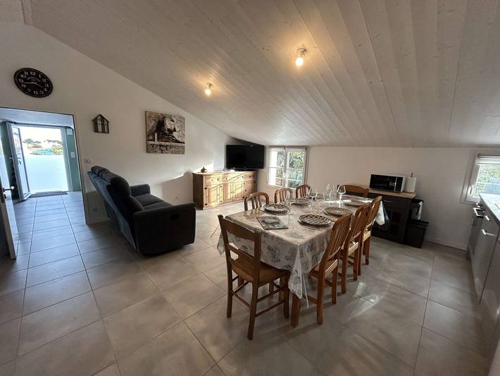Appartement de vacances pour 6 personnes, avec jardin