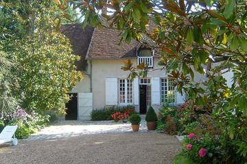 Maison de vacances pour 2 personnes, avec balcon et jardin à Cour-Cheverny