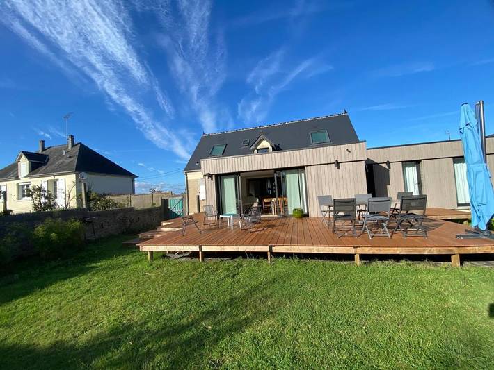 Villa pour 8 personnes, avec vue et jardin