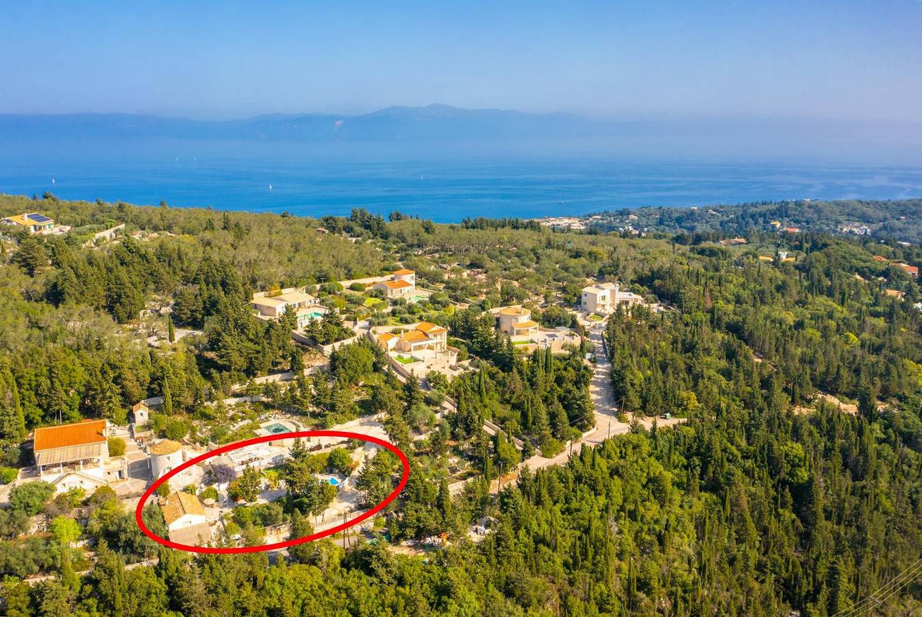Villa für 3 Personen mit Terrasse in Vlachopoulatika, Paxos