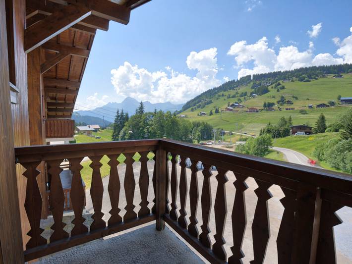 Location de vacances pour 2 personnes, avec Balcon et Vue à Notre-Dame-de-Bellecombe