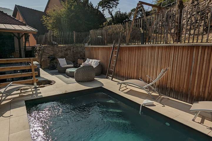 Gîte pour 8 personnes, avec jardin à Kaysersberg