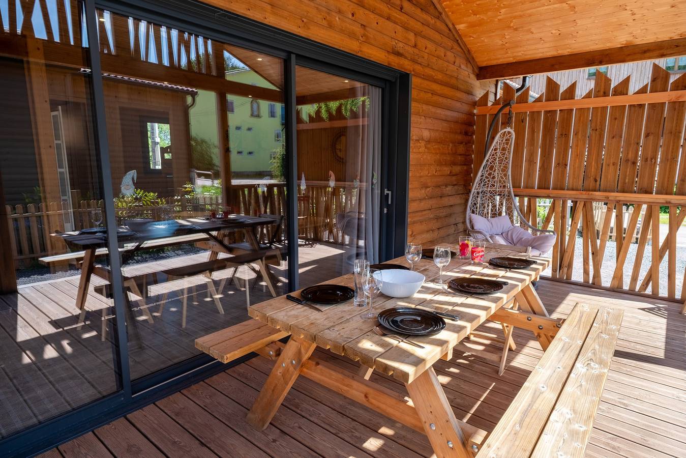 Chalet le jutékia en bois cosy & spa privé in Corcieux, Parc naturel régional des Ballons des Vosges