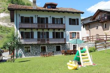Maison d’hôte pour 6 personnes, avec vue et jardin à La Thuile