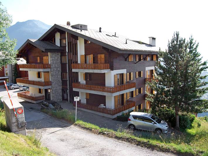 Vakantieappartement voor 6 personen, met Balkon en Uitzicht in Veysonnaz