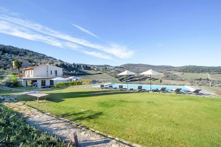 Ferienhaus für 14 Personen, mit Balkon und Garten in Panzano In Chianti