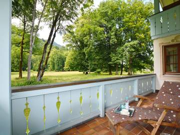 Hütte für 3 Personen, mit Balkon an der Kampenwand