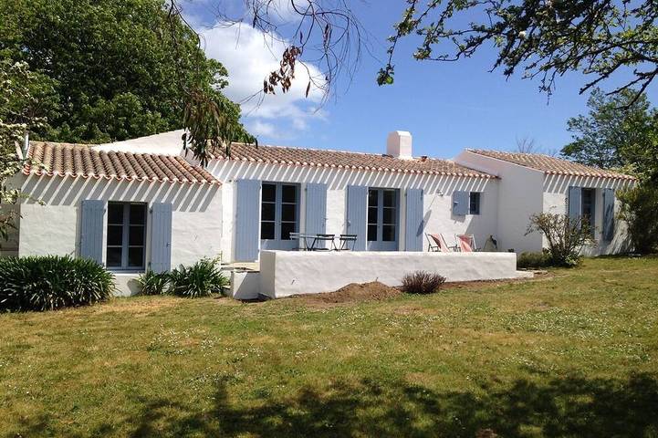 Maison de vacances pour 10 personnes, avec jardin et terrasse à l' Île d'Yeu