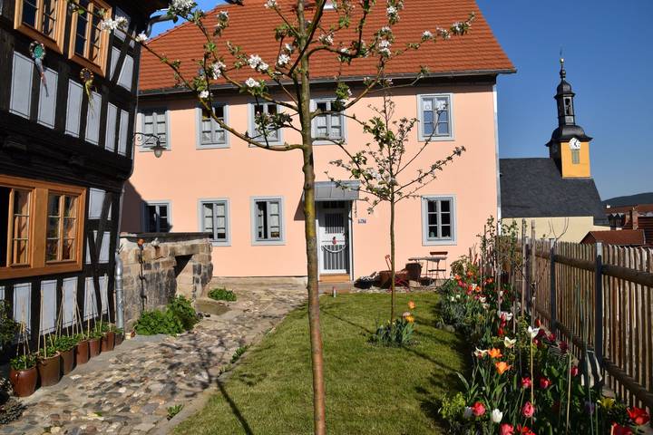 Pagenhäuser Rudolstadt - Doppelzimmer in Rudolstadt, Saaleland