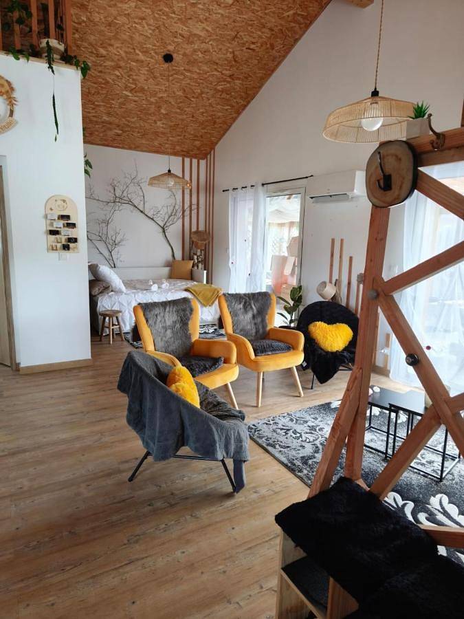 Location de vacances pour 4 personnes, avec jardin et vue, adapté aux familles à Ychoux