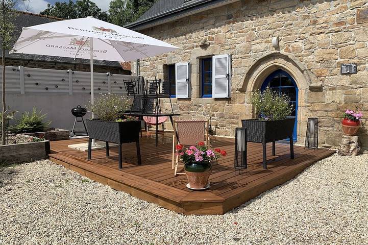 Gîte pour 6 personnes, avec jardin et terrasse à Pluzunet