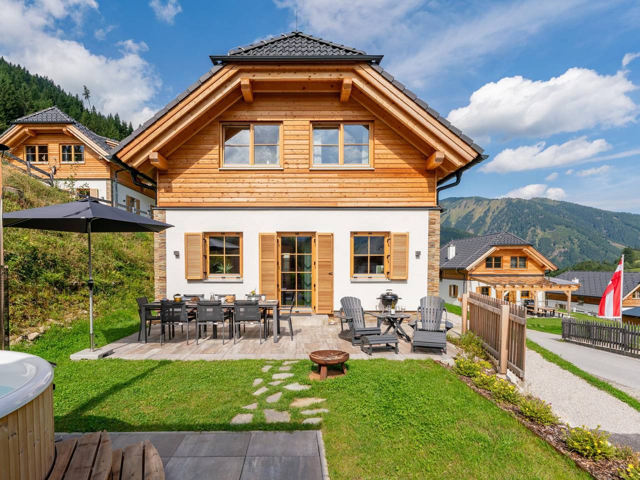 Hütte m. Sauna u. Hottub in Nähe des Skilifts in Rottenmanner und Wölzer Tauern, Irdning-Donnersbachtal