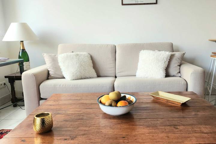 Appartement entier, Joli T2 avec jardin et terrasse à Tourgéville in Tourgéville, Région de Lisieux