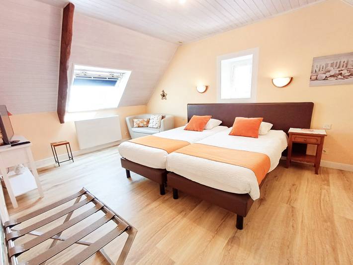 Chambre d’hôte pour 2 personnes, avec jardin à Mahalon
