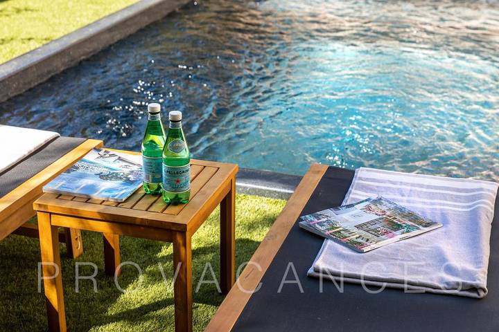 Villa für 6 Personen, mit Pool und Balkon/Terrasse in Cagnes-sur-Mer - 4