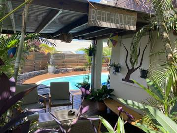 Villa pour 2 personnes, avec jardin ainsi que piscine et terrasse sur l' Île de la Réunion