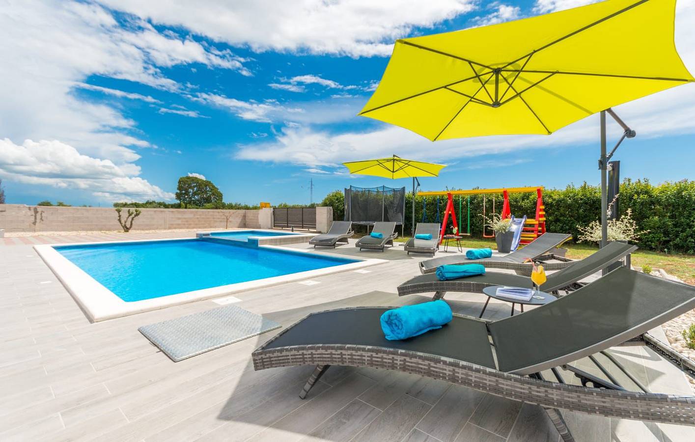 Beautiful villa Maris with pool in Grad Benkovac, Zadar