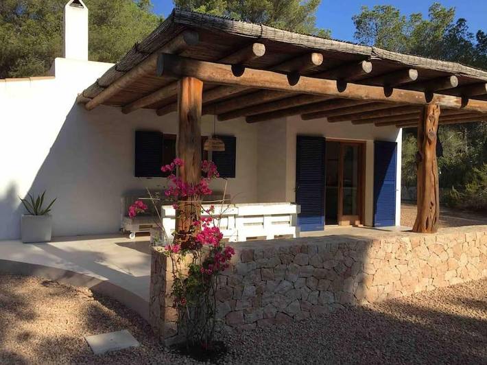 Chalet para 4 personas, con jardín, Se admiten mascotas en Formentera