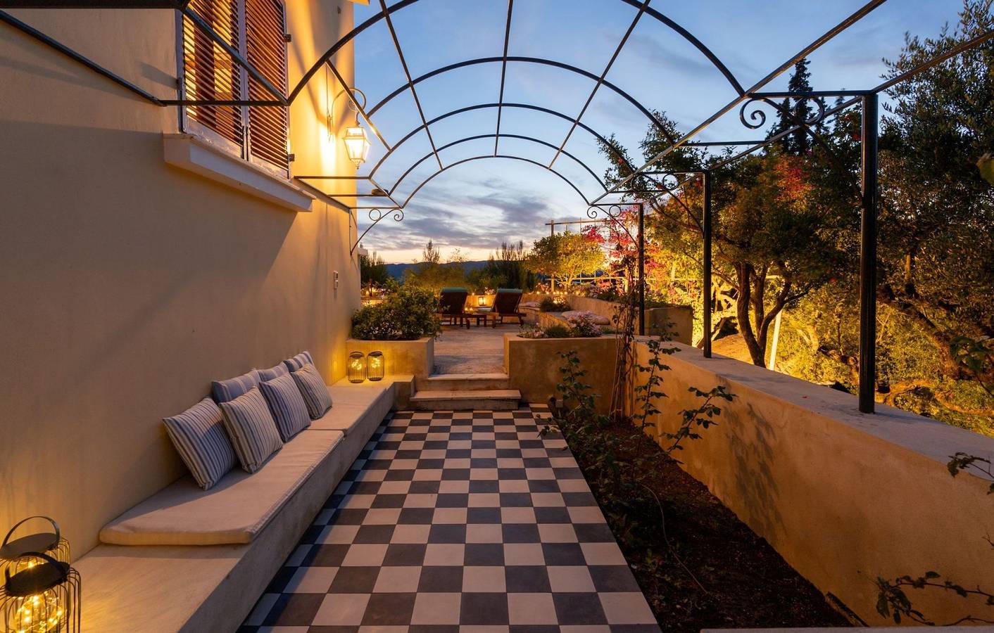 Ferienhaus für 5 Personen mit Balkon in Bochali, Zakynthos