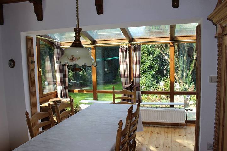 Ferienhaus für 6 Personen, mit Balkon und Terrasse sowie Garten in Pewsum