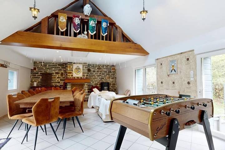 Gîte pour 21 personnes, avec Balcon et Jardin