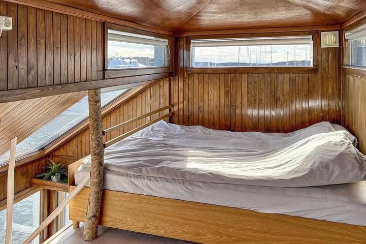 Wunderschönes Schiff in Manstad mit Meerblick vom Haus in Fredrikstad
