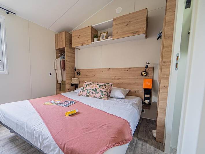 Camping  l'Océan  - Mobilheim 4 personen - Premium Jacuzzi in Brem-sur-Mer, Loire-Tal