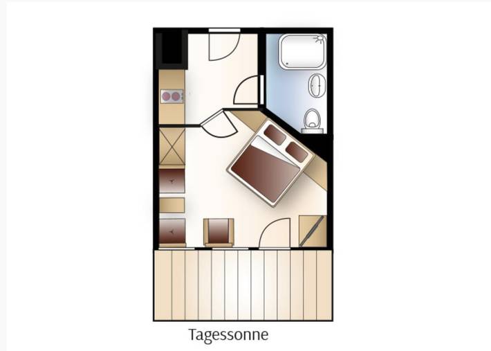 Ganze Ferienwohnung, Komfortwohnung 30qm Vergissmeinnicht in Oberjoch, Bad Hindelang